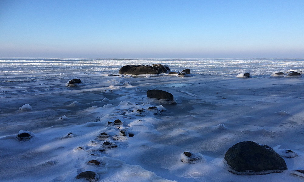 Winter an der Ostsee